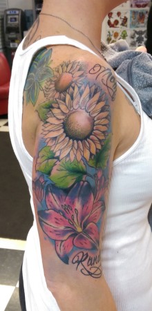 Sunflower Sleeve